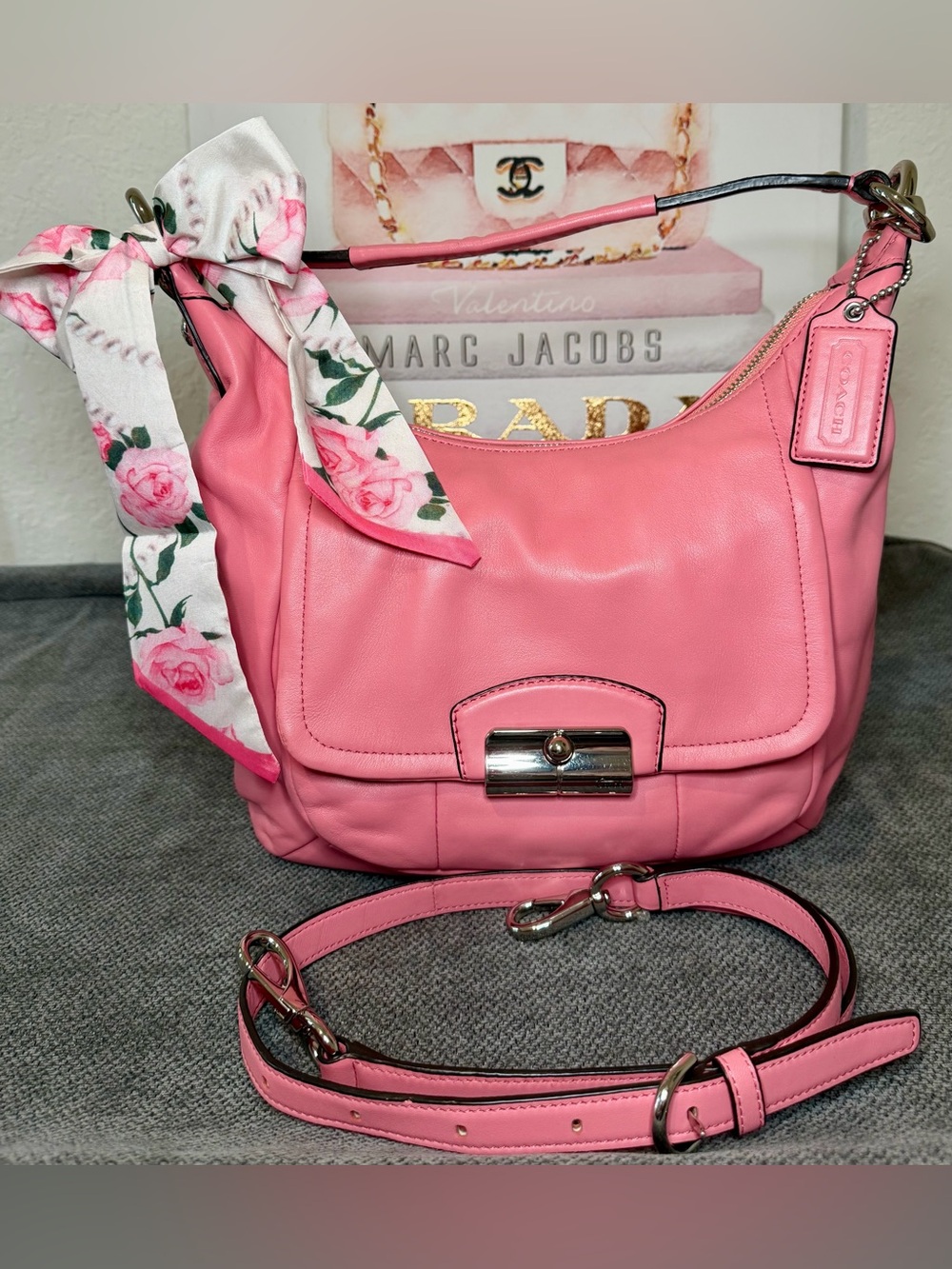 Coach Kristin Leather Hobo No. L1261-F22306